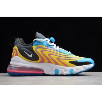 Nike Erkek Air Max 270 React Eng Laser Mavi / Koyu Gri Koşu Ayakkabısı Türkiye - 4WIDVO7A